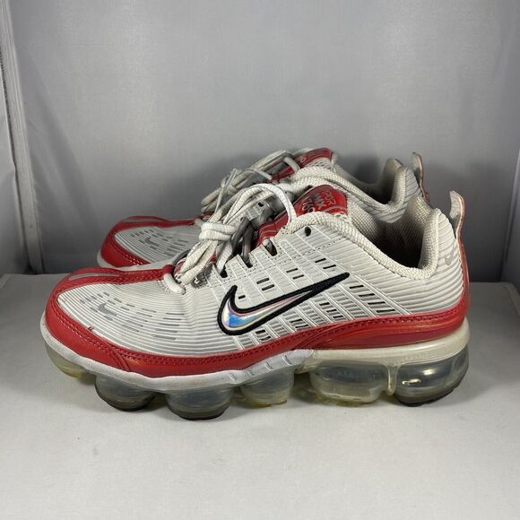 Nike VaporMax 360 Size 7 History of Air Running Shoes Vast Grey Red CK2719-001 - Picture 2 of 9